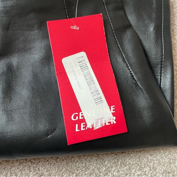 Women’s size 2 Black Jamin Leather Mini Skirt - Picture 9 of 12